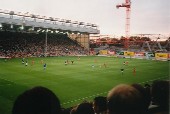 Baustelle Anfield Road Stand