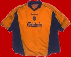 Liverpool Away 2000-01
